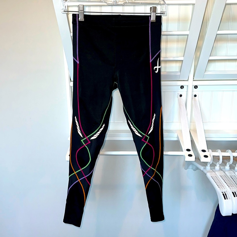 Cw-X Full Length Stabilyx Compression Leggings Si… - image 1